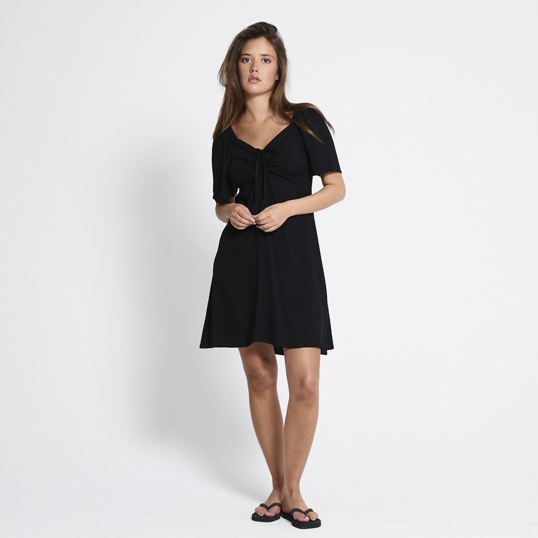 Short butterfly sleeve dress "Rosanna"